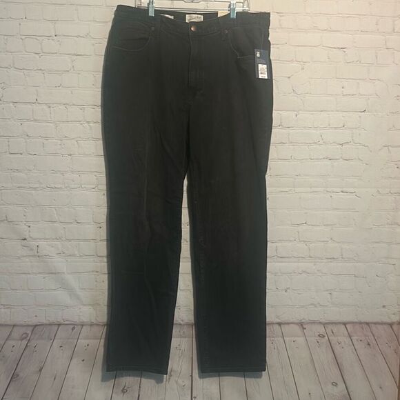 Universal Thread Black Denim '90s Jeans - Size 17 Straight - Picture 1 of 6
